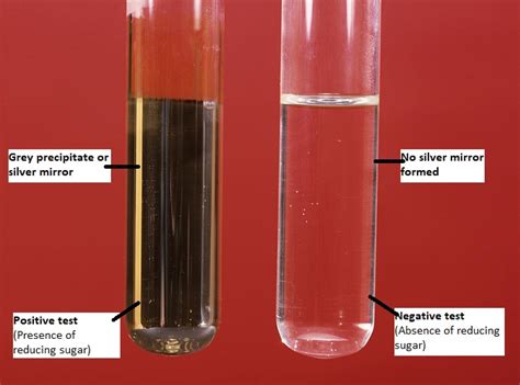 silver nitrate test positive result|Tollens Test .